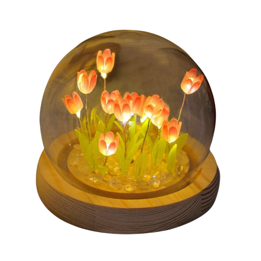 Lámpara LED Nocturna De Tulipanes